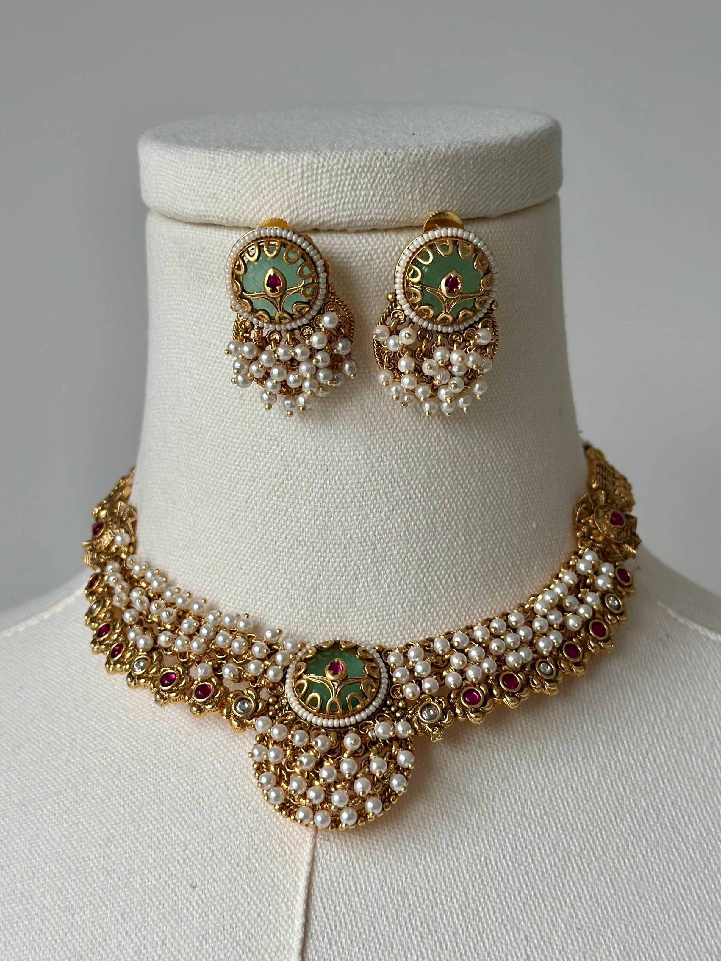 Inara Gold Set | Ready - to - ship - Touch Of Elegance