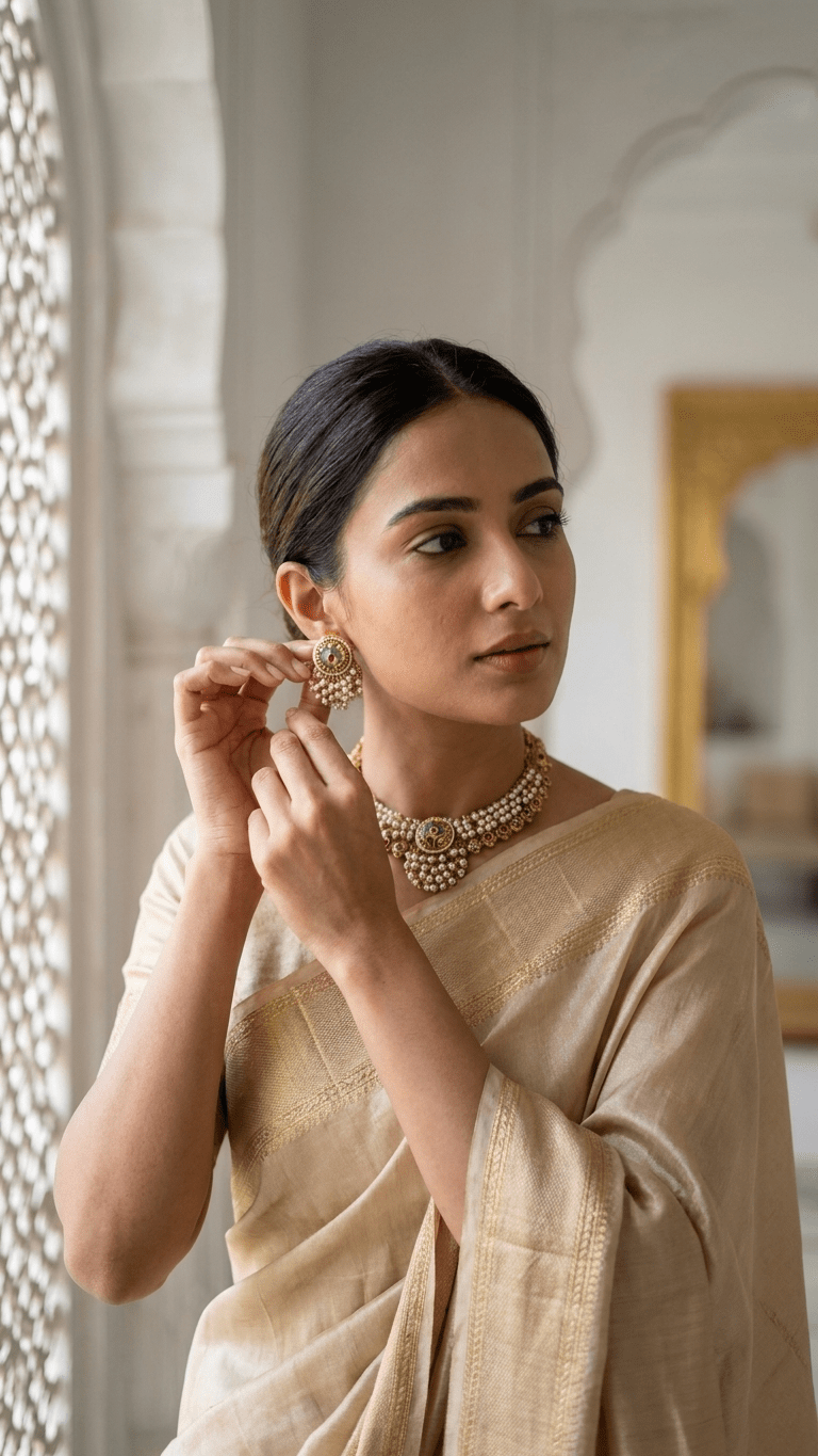 Inara Gold Set | Ready - to - ship - Touch Of Elegance