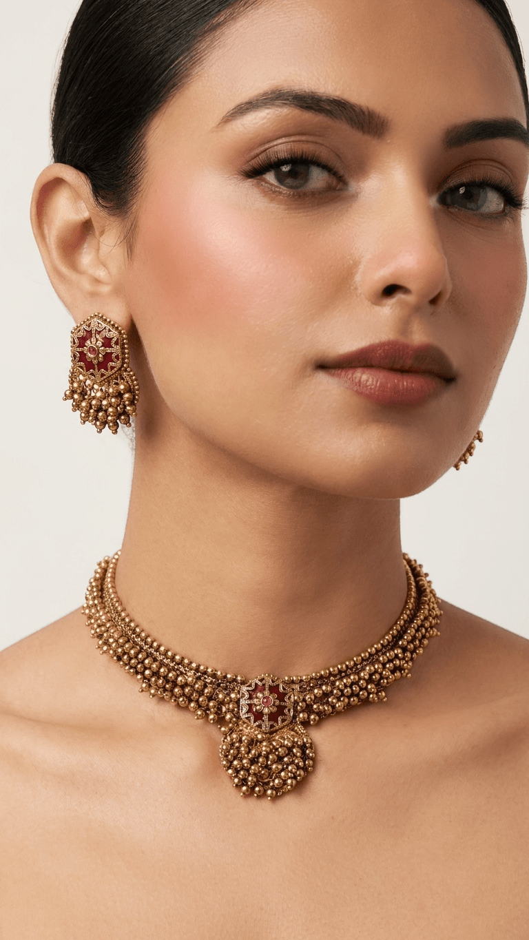 Inara Red Set | Ready-to-ship - Touch Of Elegance