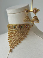 Israna Gold Set | Ready - to - ship - Touch Of Elegance
