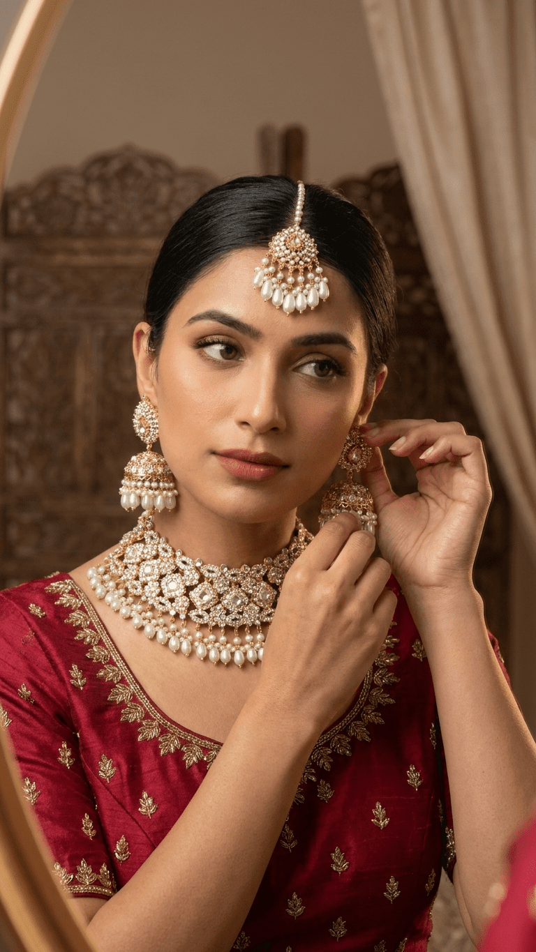 Ivory Pearl Set | Ready-to-ship - Touch Of Elegance