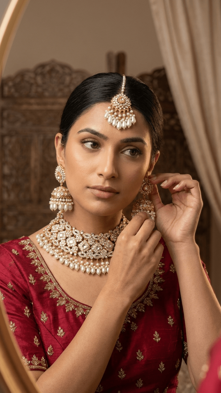 Ivory Pearl Set | Ready-to-ship - Touch Of Elegance