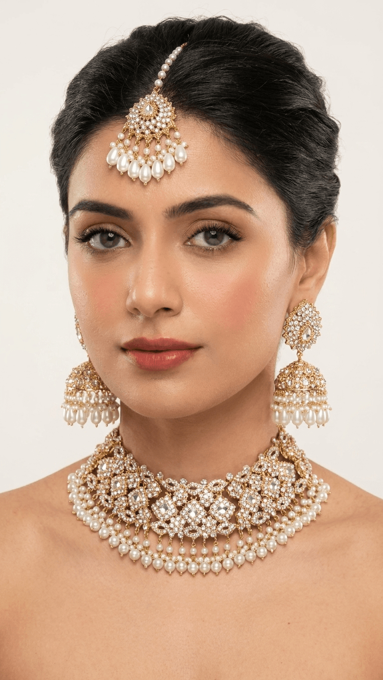 Ivory Pearl Set | Ready-to-ship - Touch Of Elegance