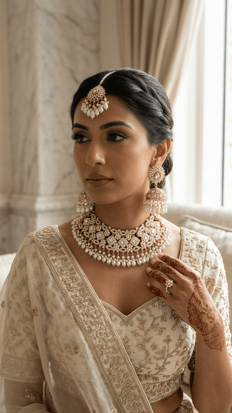 Ivory Pearl Set | Ready-to-ship - Touch Of Elegance