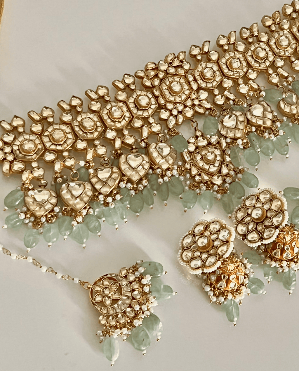 Jade Bridal Set | 3 - piece - Touch Of Elegance