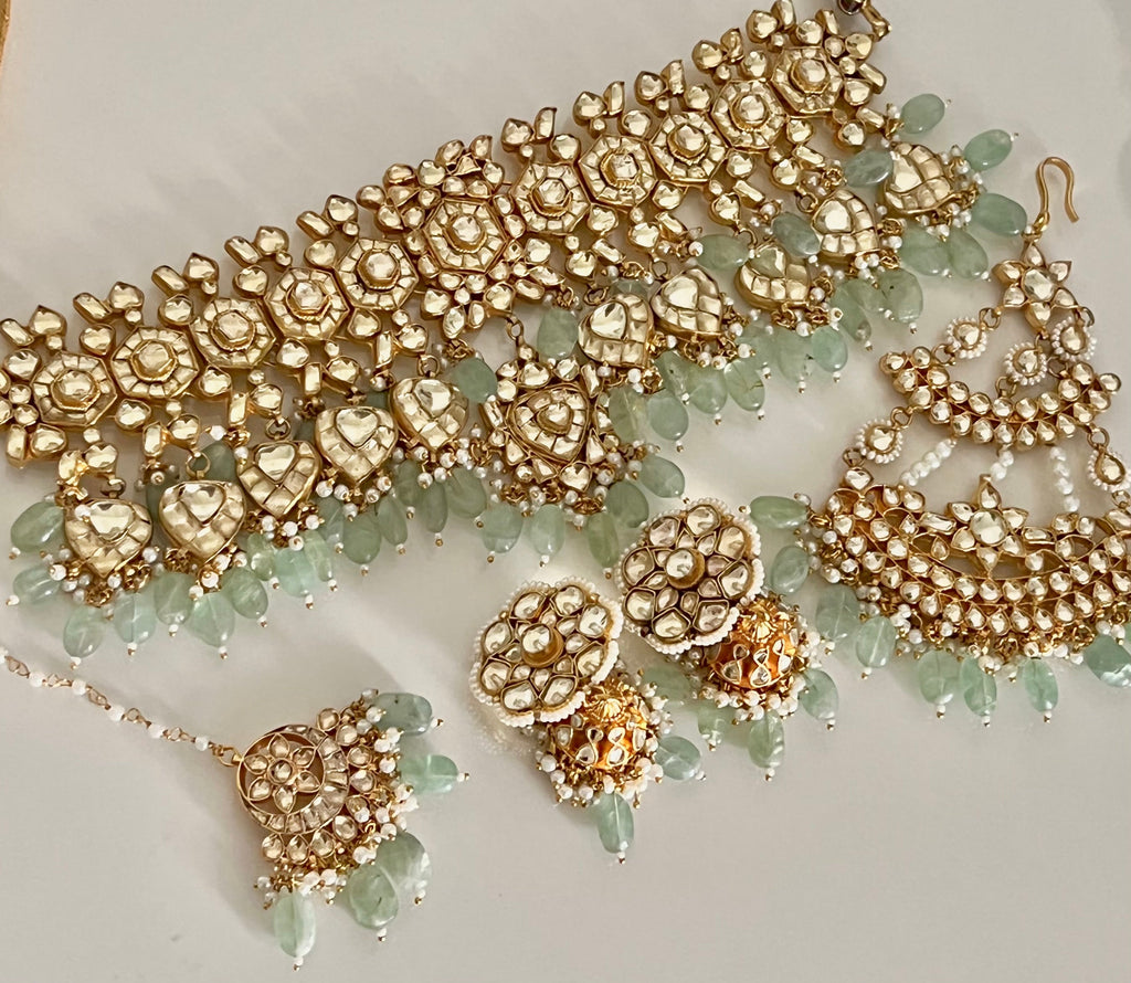 Jade Bridal Set | Made - on - order - Touch Of Elegance
