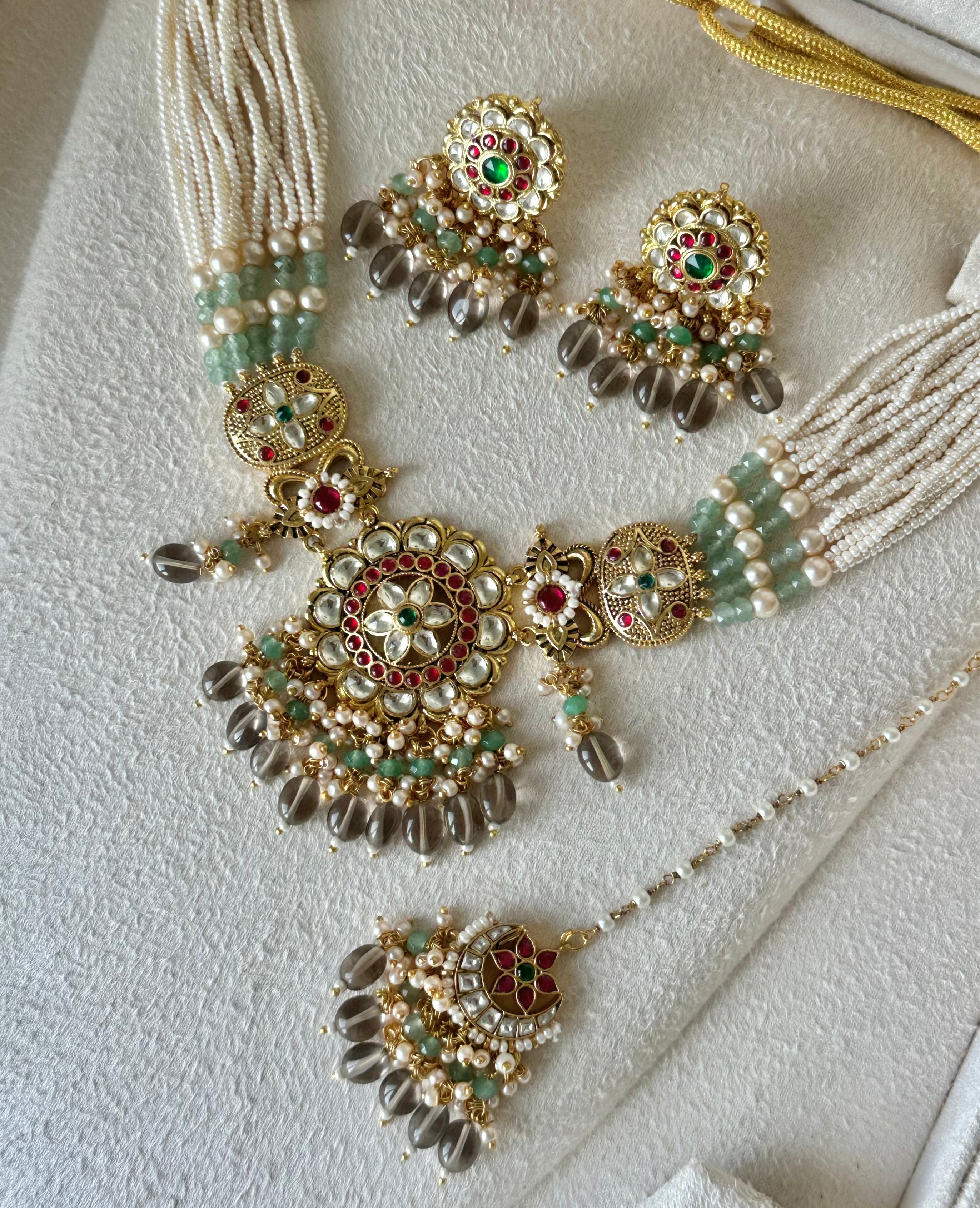 Jaipur Rose Set | Pre - order - Touch Of Elegance