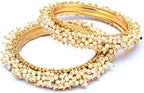 Jasleen Pearl Bangles - Touch Of Elegance