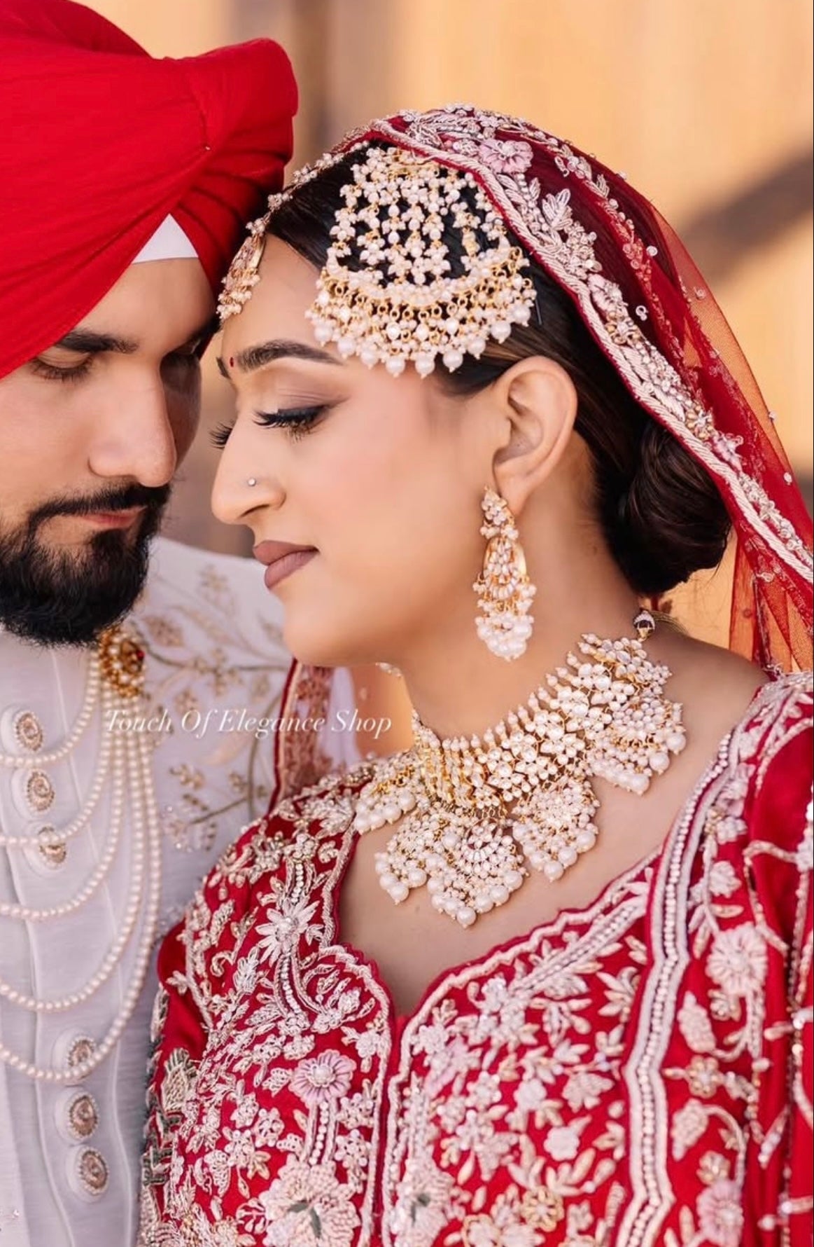 Jasmine Bridal Set | Ready - to - ship (3 - pc) - Touch Of Elegance