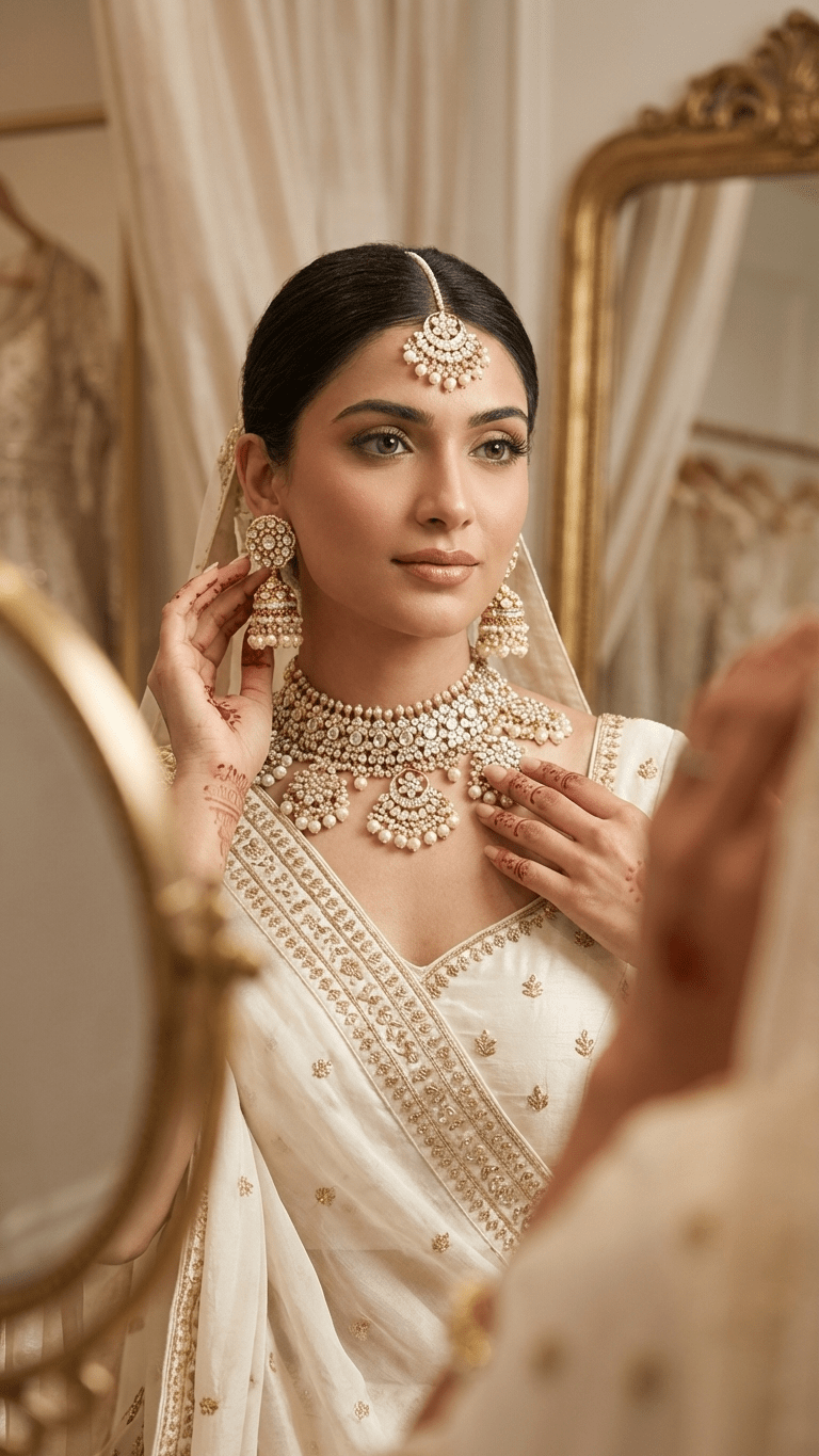 Jasmine Bridal Set | Ready - to - ship (3 - pc) - Touch Of Elegance