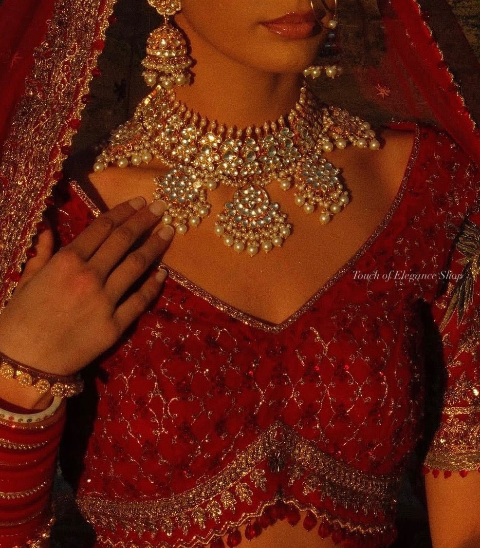 Jasmine Bridal Set | Ready - to - ship (4 - pc) - Touch Of Elegance