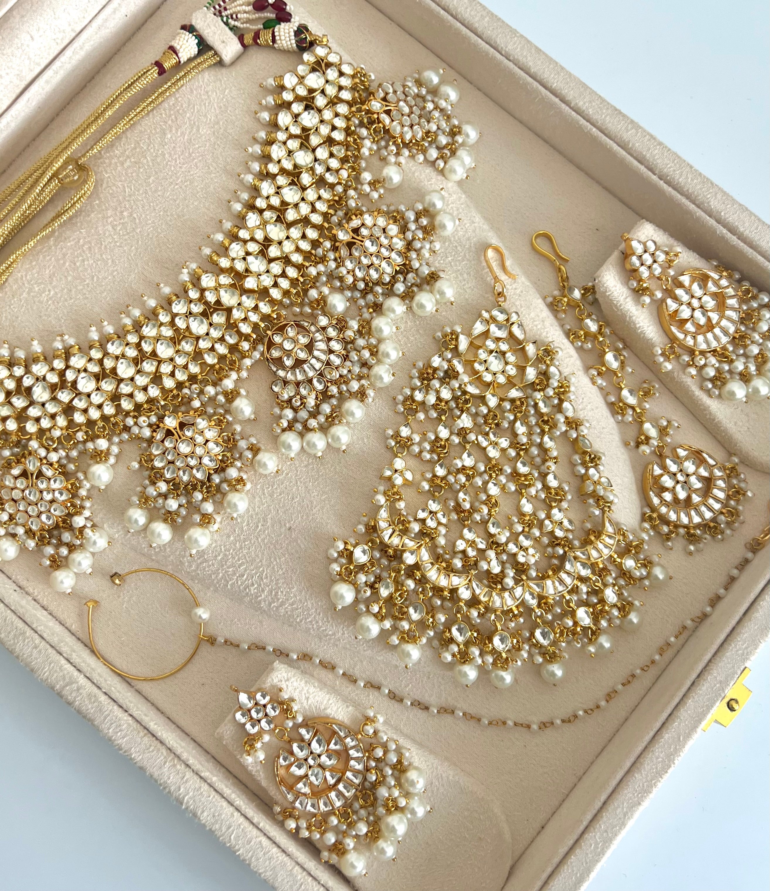 Jasmine Bridal Set | Ready - to - ship (4 - pc) - Touch Of Elegance