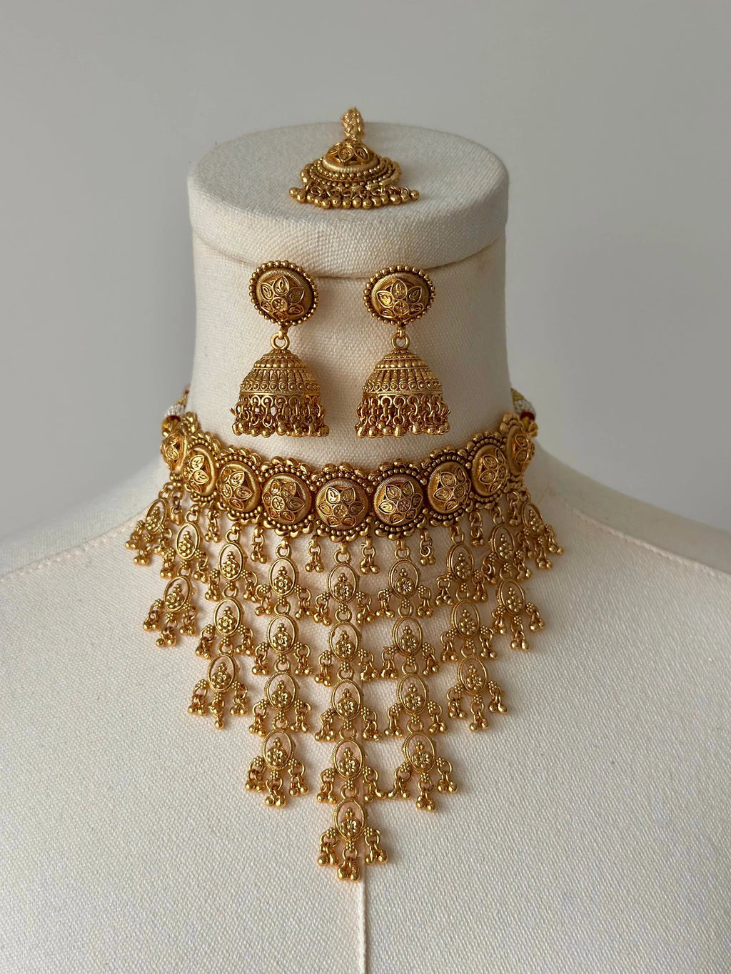 Jasmine Gold Set | Ready-to-ship - Touch Of Elegance