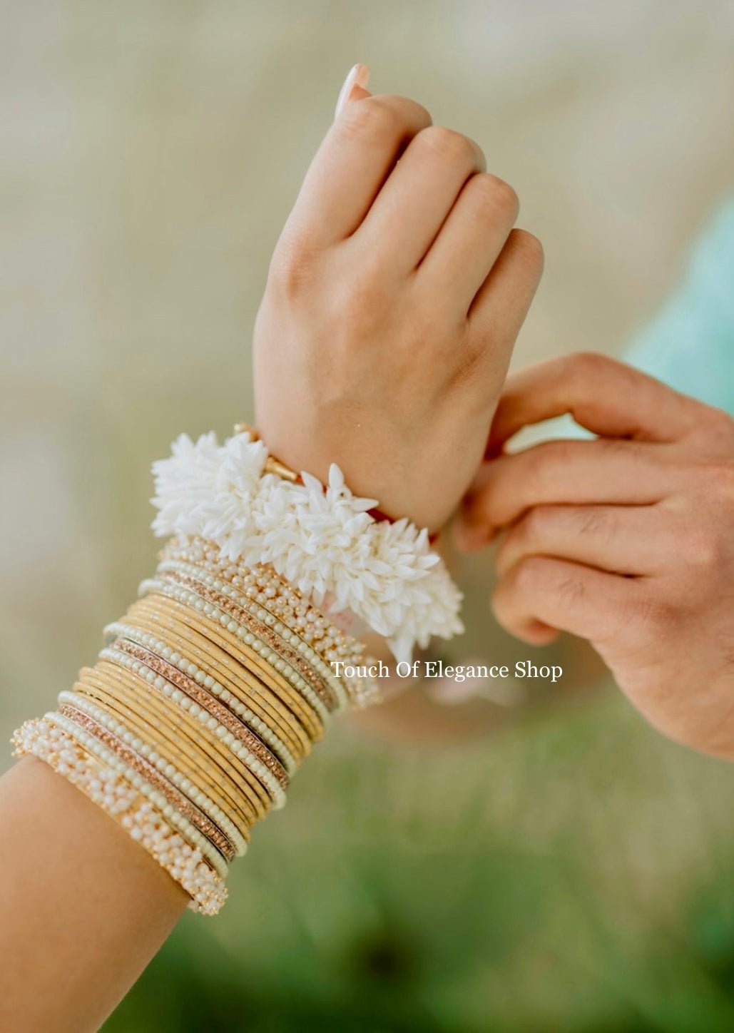Jasmine Scented Gajre (12 - Piece) | Ready - to - ship - Touch Of Elegance