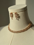 Jiya American Diamond Set | Ready-to-ship - Touch Of Elegance