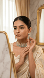 Jiya American Diamond Set | Ready - to - ship - Touch Of Elegance