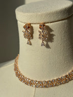 Jiya American Diamond Set | Ready-to-ship - Touch Of Elegance
