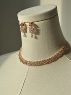 Jiya American Diamond Set | Ready-to-ship - Touch Of Elegance