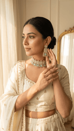 Jiya American Diamond Set | Ready - to - ship - Touch Of Elegance