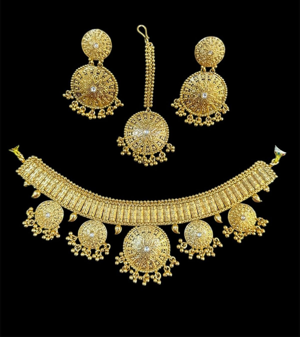 Kaiya Gold Set | Made - on - order - Touch Of Elegance