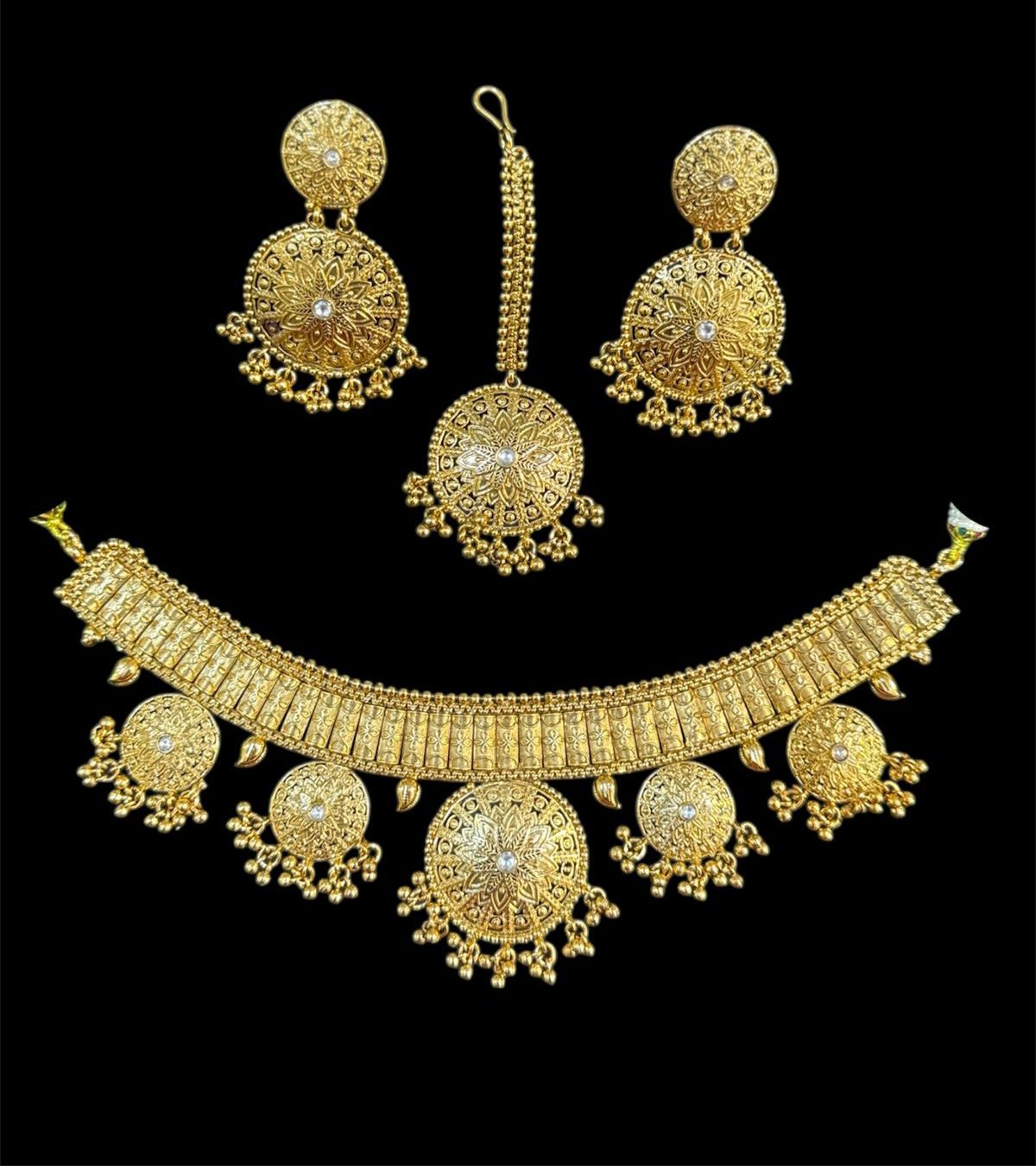 Kaiya Gold Set | Made - on - order - Touch Of Elegance