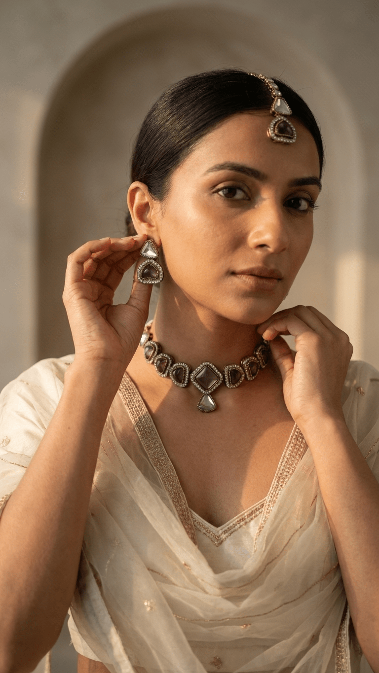 Kajal Purple Set | Ready-to-ship - Touch Of Elegance