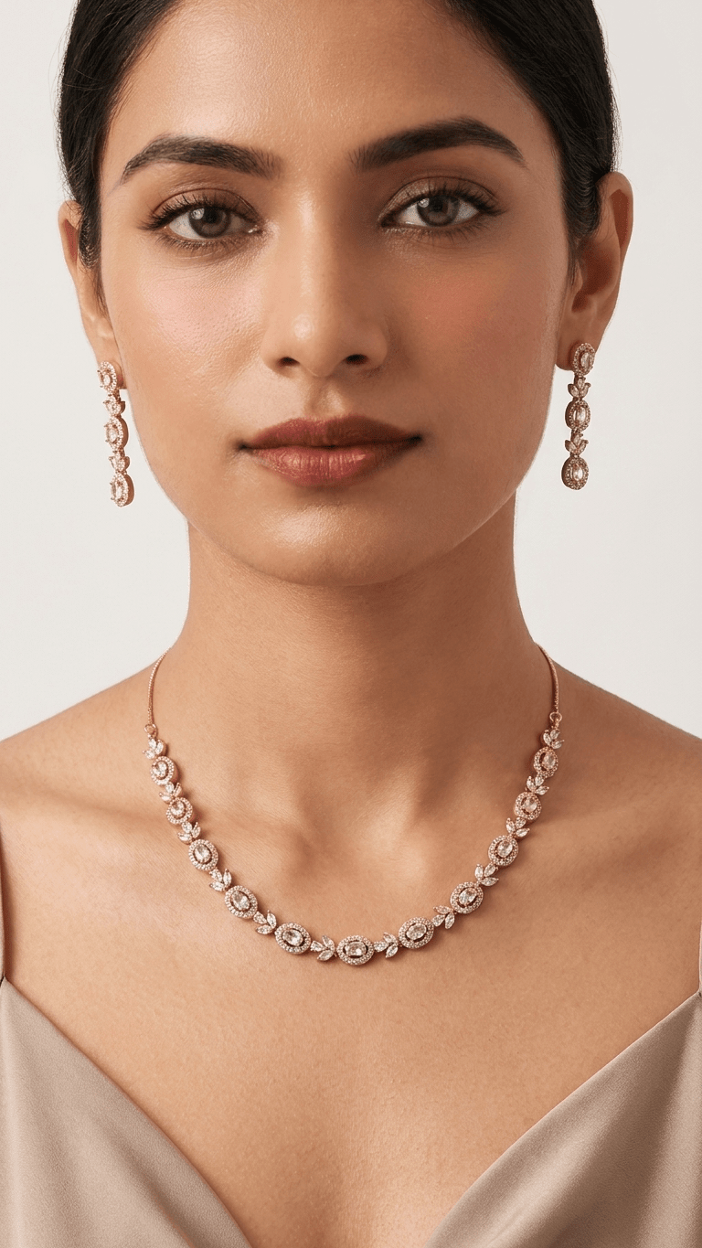 Kamal Diamond Set | Ready-to-ship - Touch Of Elegance