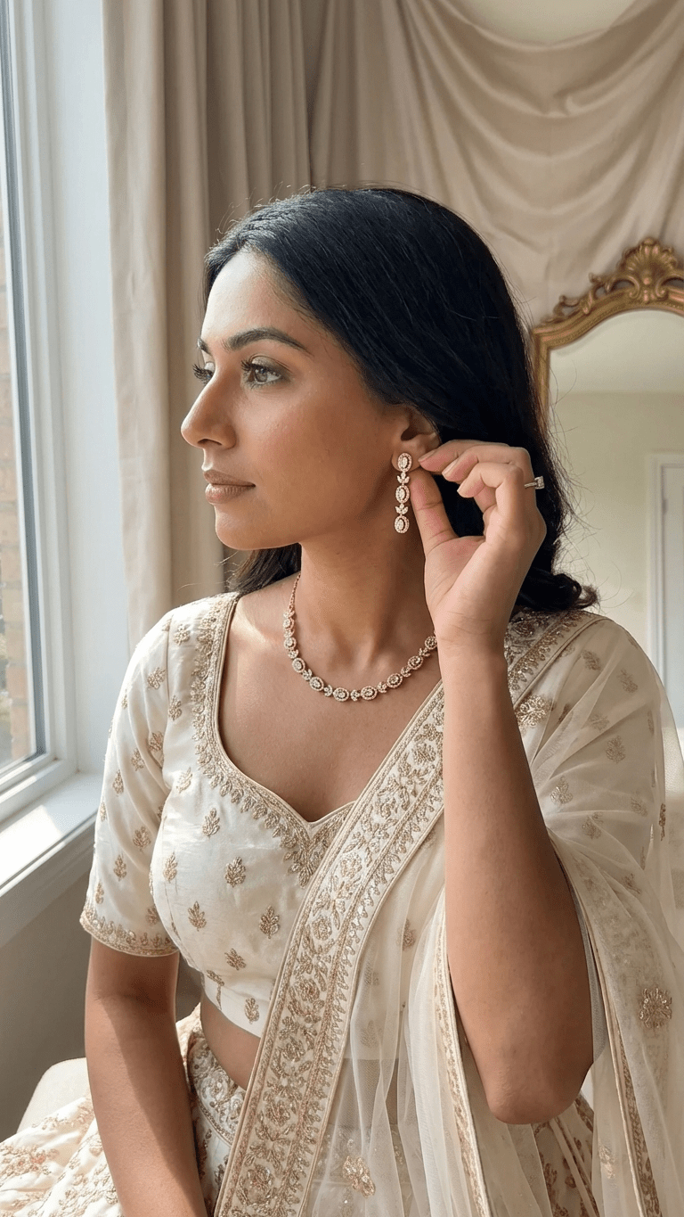 Kamal Diamond Set | Ready - to - ship - Touch Of Elegance