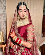 Kamal Pachi Kundan Bridal Set | Pre - order - Touch Of Elegance
