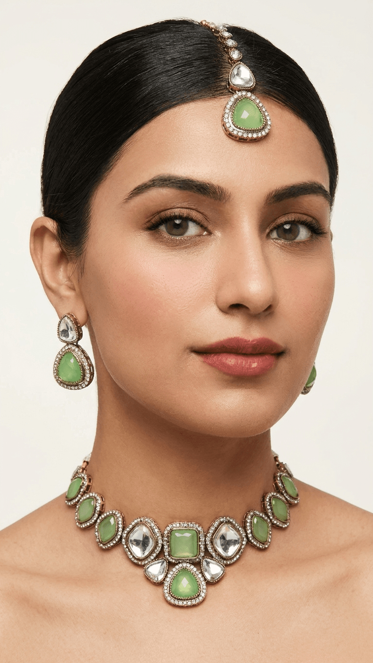 Karina Green Set | Ready-to-ship - Touch Of Elegance
