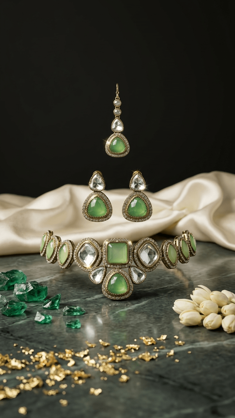 Karina Green Set | Ready-to-ship - Touch Of Elegance