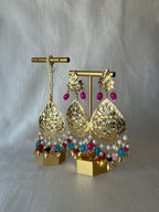 Kiran Pippal Patti Multi Set | Ready - to - ship - Touch Of Elegance