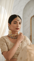 Kiran Pippal Patti Multi Set | Ready-to-ship - Touch Of Elegance