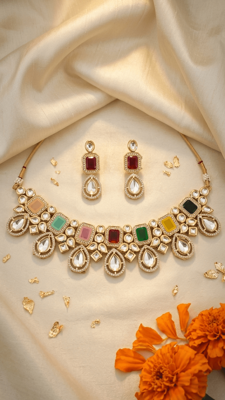 Kiran Set • Multi | Ready-to-ship - Touch Of Elegance