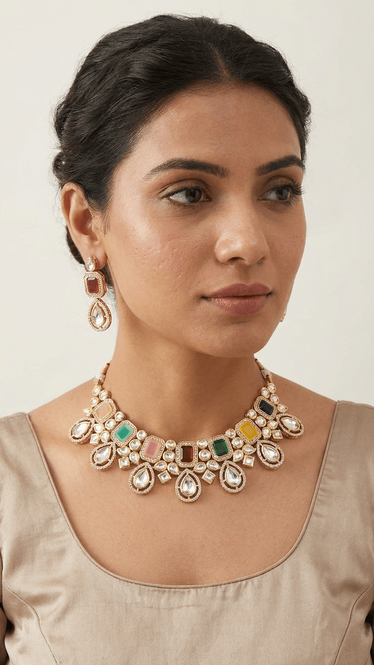 Kiran Set • Multi | Ready-to-ship - Touch Of Elegance