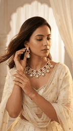 Kiran Set • Red | Ready-to-ship - Touch Of Elegance
