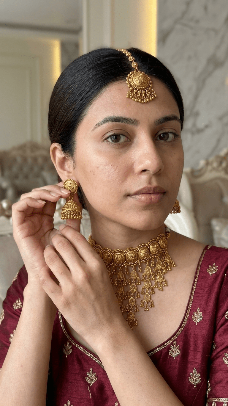 Leanna Gold Set | Ready-to-ship - Touch Of Elegance