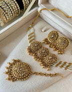 Leena Gold Set | Ready - to - ship - Touch Of Elegance