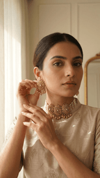 Leena Gold Set | Ready - to - ship - Touch Of Elegance