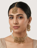 Leena Gold Set | Ready - to - ship - Touch Of Elegance