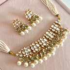 Lily Kundan Set | Pre - order - Touch Of Elegance
