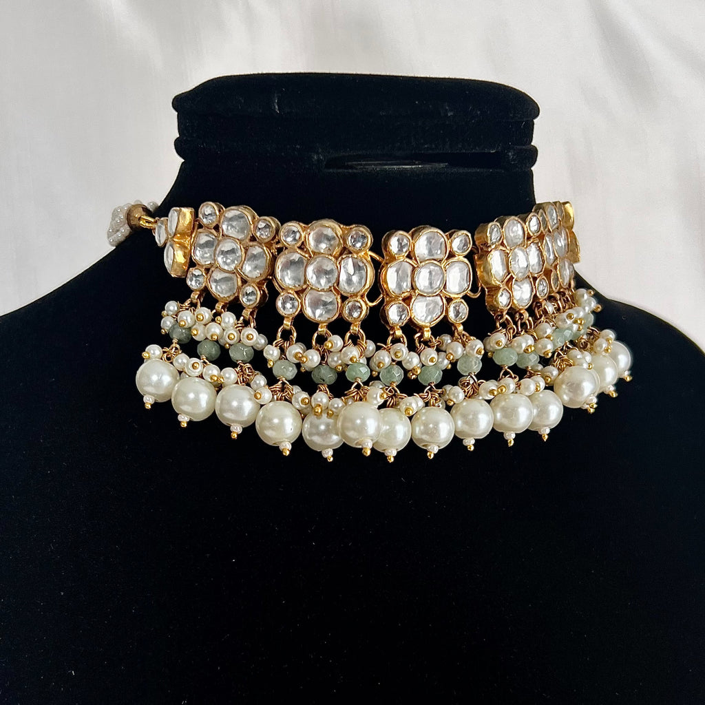 Lily Kundan Set | Pre - order - Touch Of Elegance