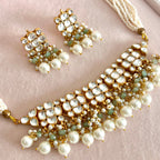 Lily Kundan Set | Pre - order - Touch Of Elegance