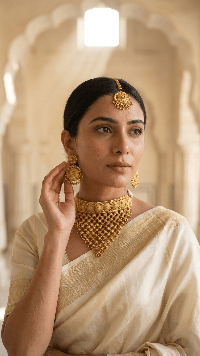 Lina Gold Set | Made - on - order - Touch Of Elegance