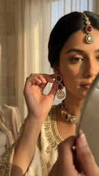 Lydia Red Set | Ready-to-ship - Touch Of Elegance