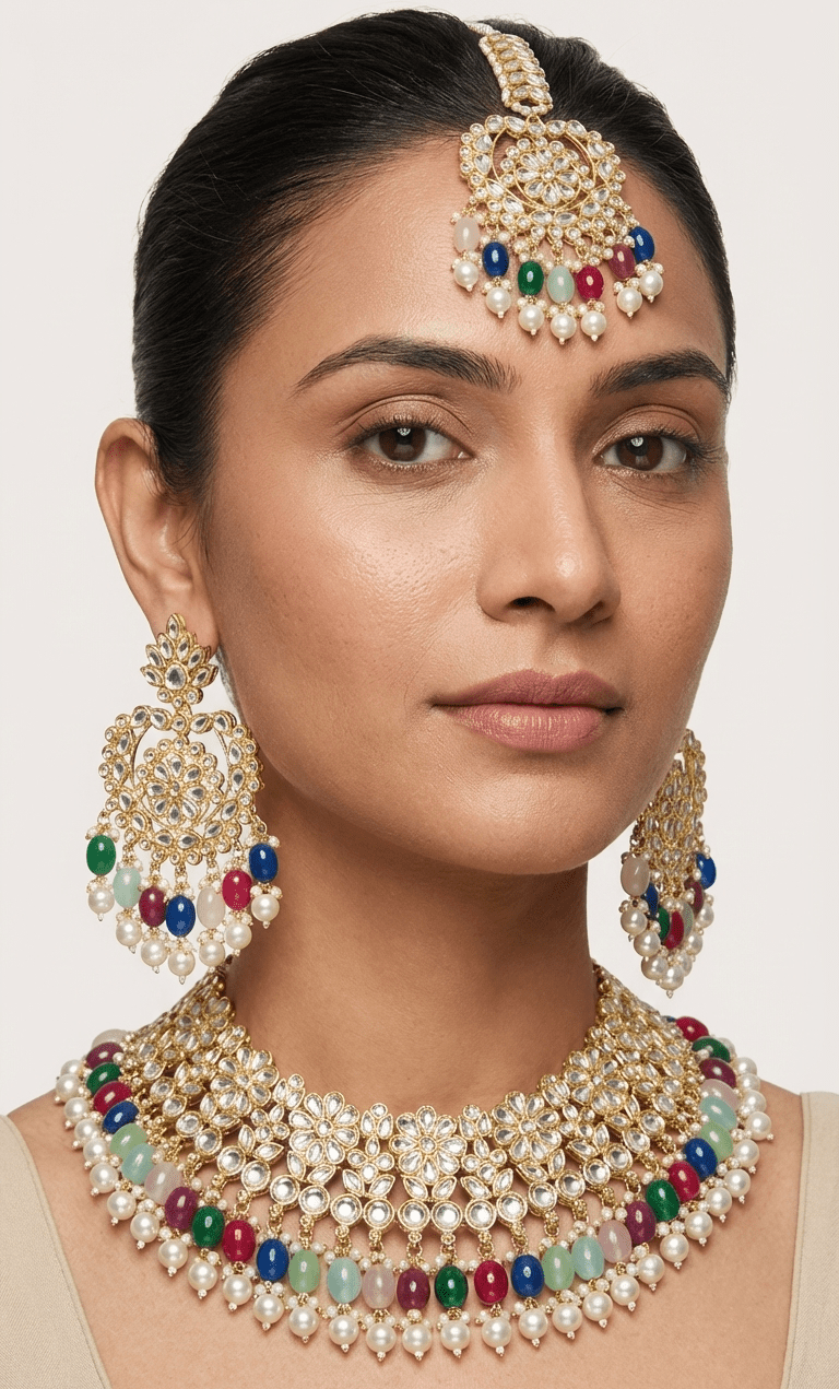 Mahi Multi Set | Ready - to - ship - Touch Of Elegance