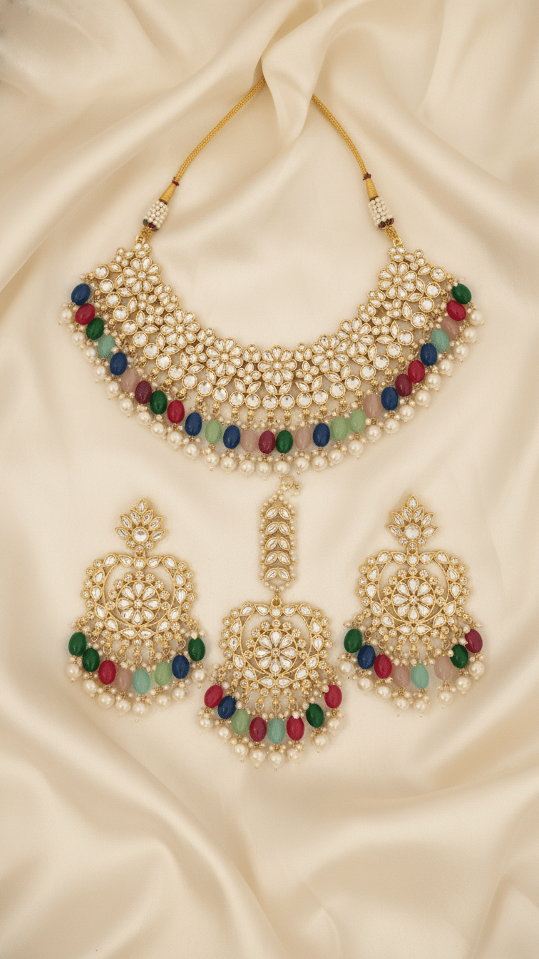 Mahi Multi Set | Ready - to - ship - Touch Of Elegance