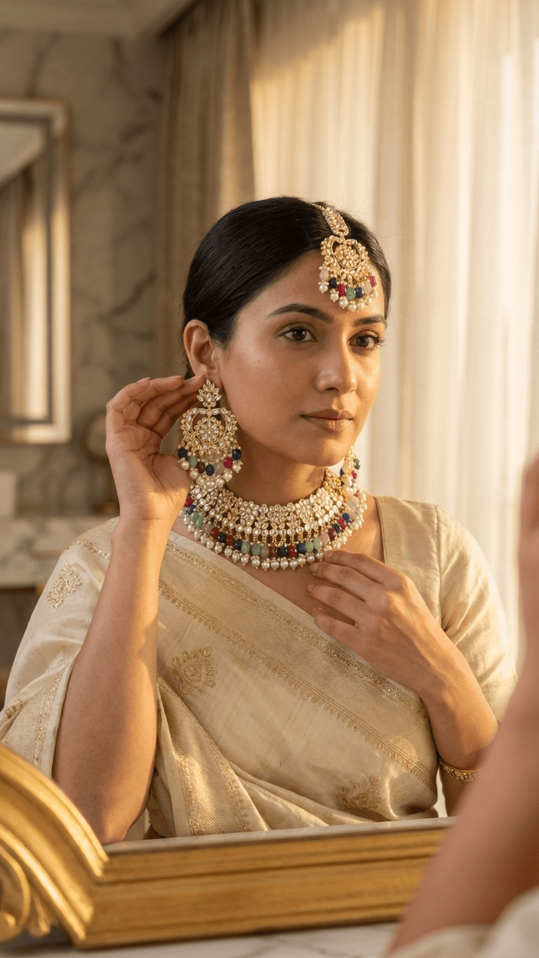Mahi Multi Set | Ready - to - ship - Touch Of Elegance