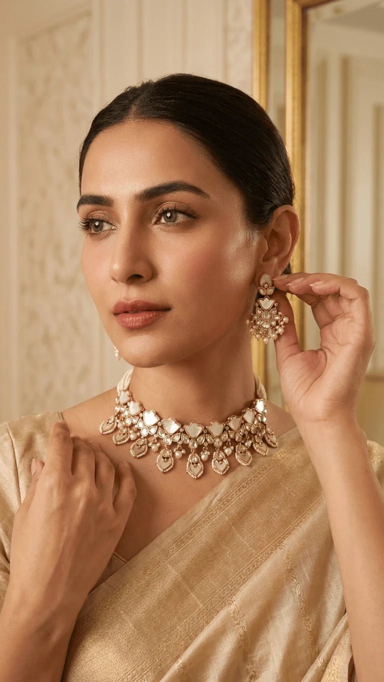 Maria Mother-of-Pearl Set | Ready-to-ship - Touch Of Elegance