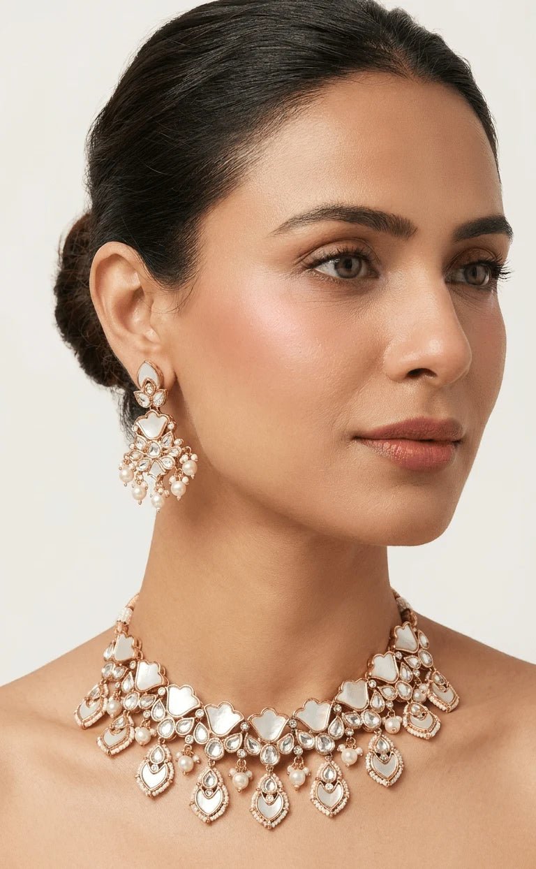 Maria Mother-of-Pearl Set | Ready-to-ship - Touch Of Elegance